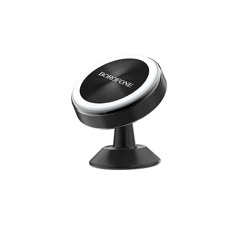 Автомобильный держатель для телефона на торпеду магнитный Borofone BH5 Platinum - Черный