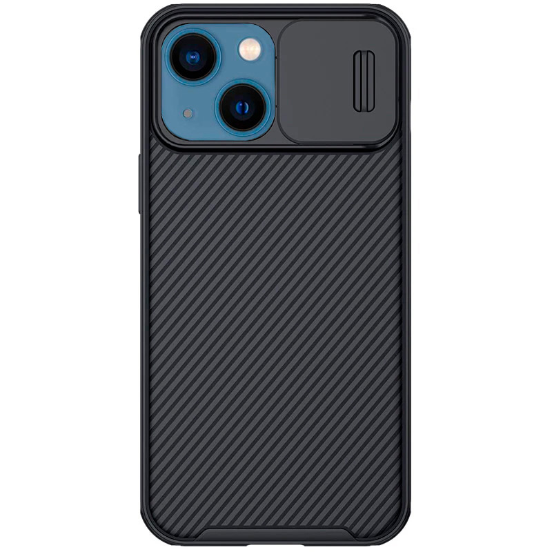 Чехол для iPhone 13 mini с защитой камеры Nillkin CamShield Pro Magnetic Case - Черный