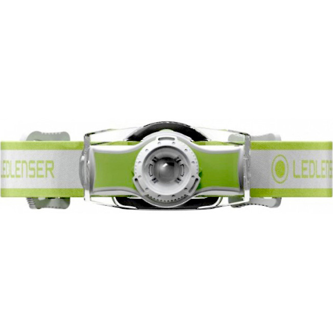 Фонарь налобный LED Lenser MH3 - Зеленый/Белый (501593)