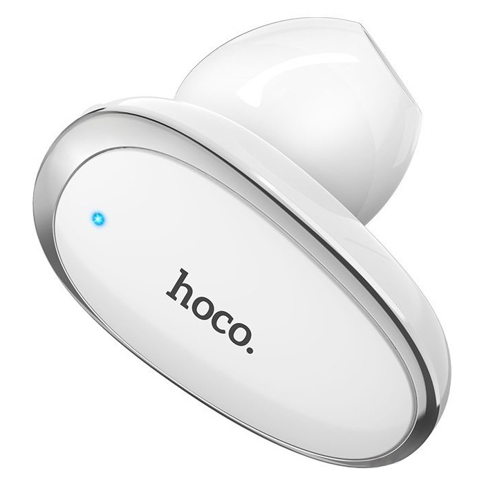 Гарнитура Bluetooth Hoco E46 Voice - Белая