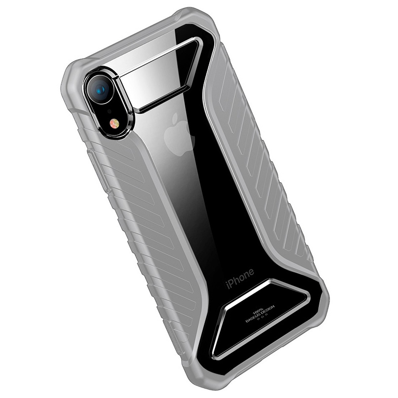 Чехол для iPhone XR Baseus Michelin Race Case - Серый (WIAPIPH61-MK0G)