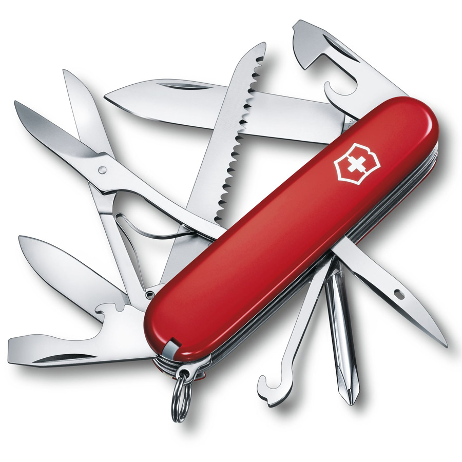 Нож перочинный 91мм Victorinox Fieldmaster - Красный (1.4713)