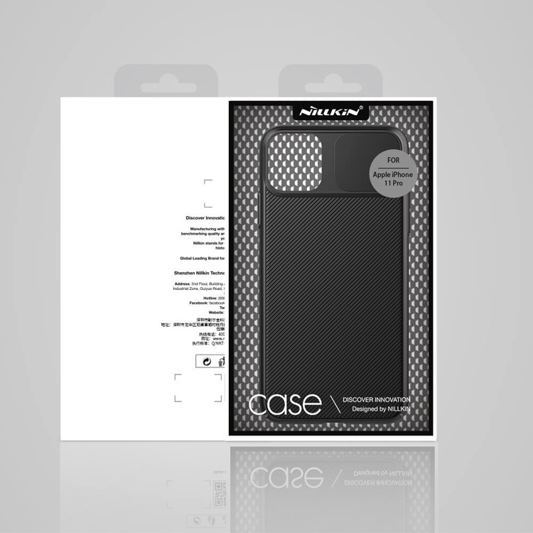Чехол для iPhone 11 Pro с защитой камеры Nillkin CamShield Case - Черный