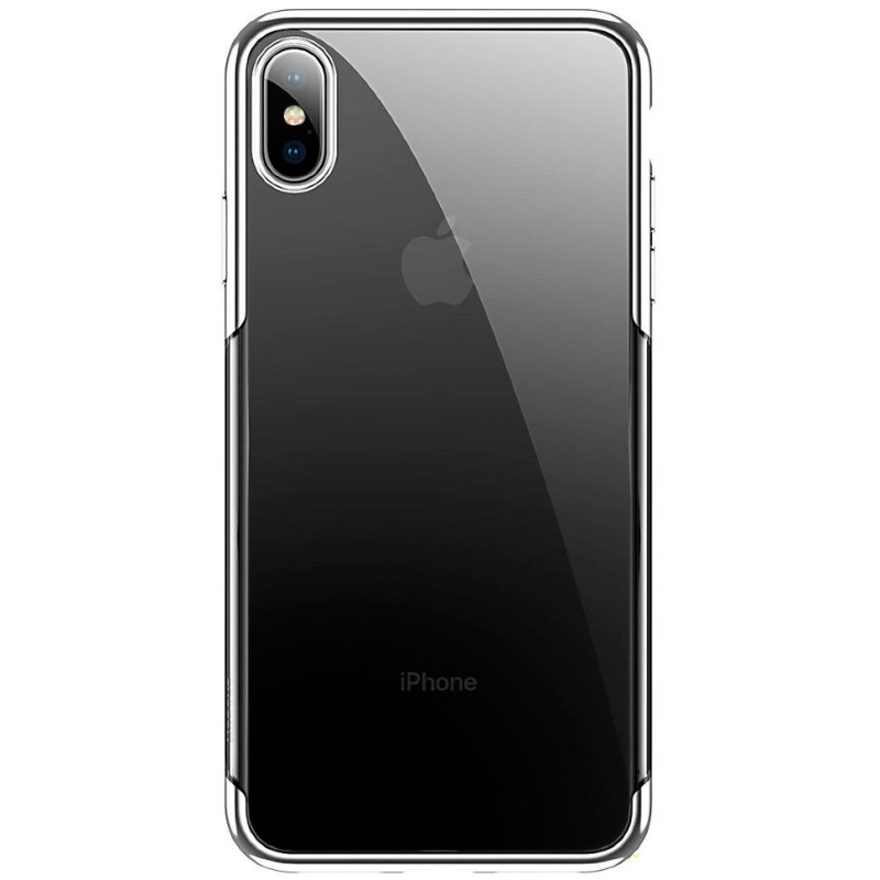 Чехол для iPhone XS Max Baseus Glitter - Белый (WIAPIPH65-DW02)