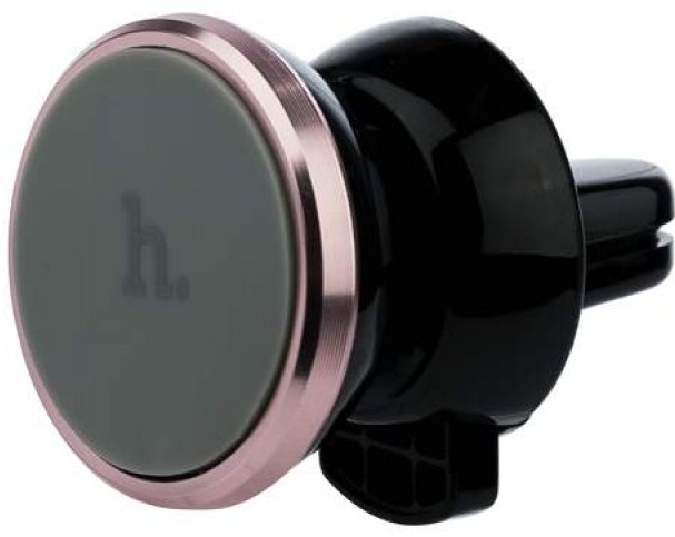 Автомобильный держатель для телефона в дефлектор магнитный Hoco CA3 - Серый