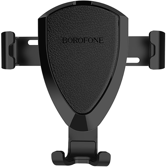 Автомобильный держатель для телефона в дефлектор Borofone BH2 Quickdock - Черный