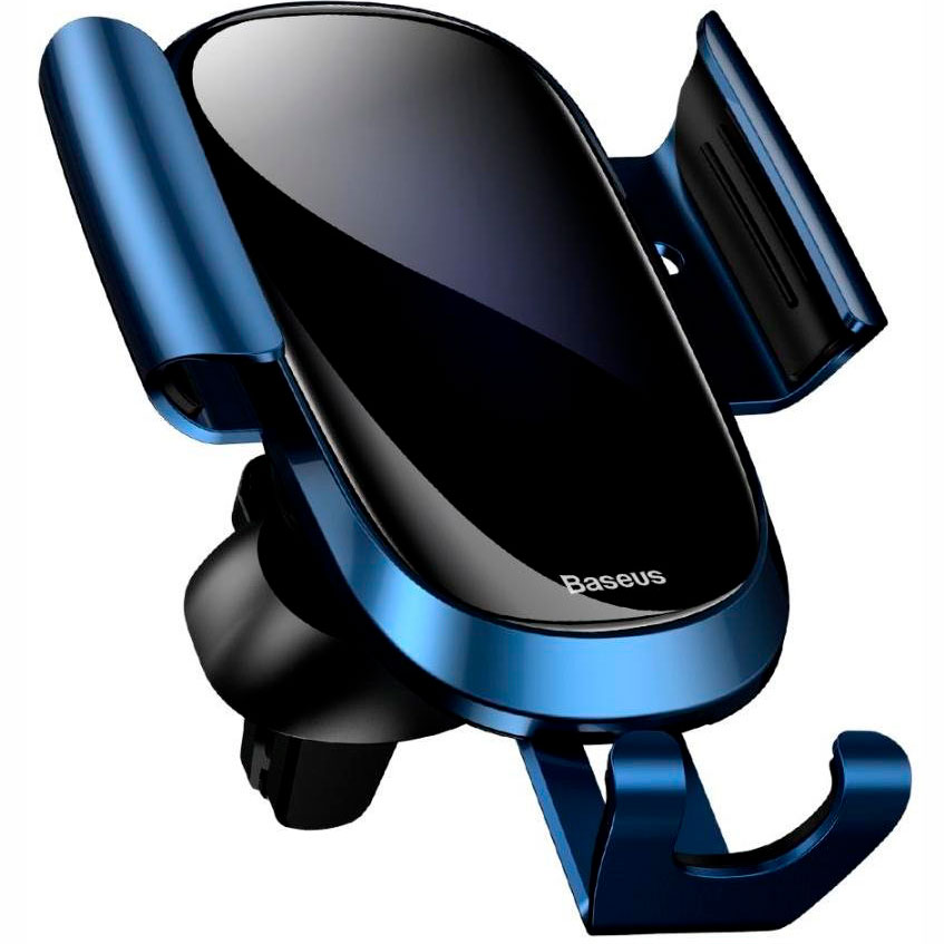 Автомобильный держатель для телефона в дефлектор Baseus Future Gravity - Синий (SUYL-WL03)