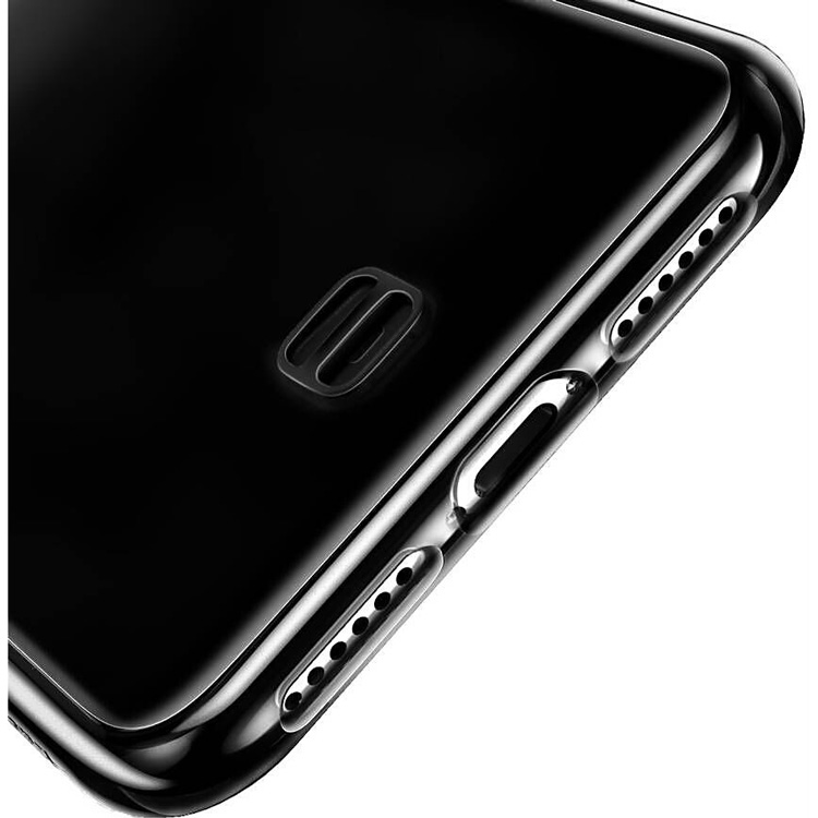 Чехол для iPhone XS Max с ремешком Baseus Transparent Key - Дымчатый (WIAPIPH65-QA01)