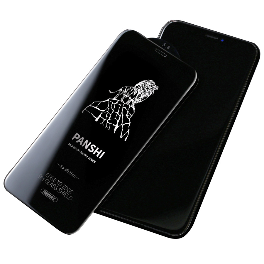 Защитное стекло для iPhone 11 Pro/X/XS антишпион Remax GL-53 Super Tough - Черное