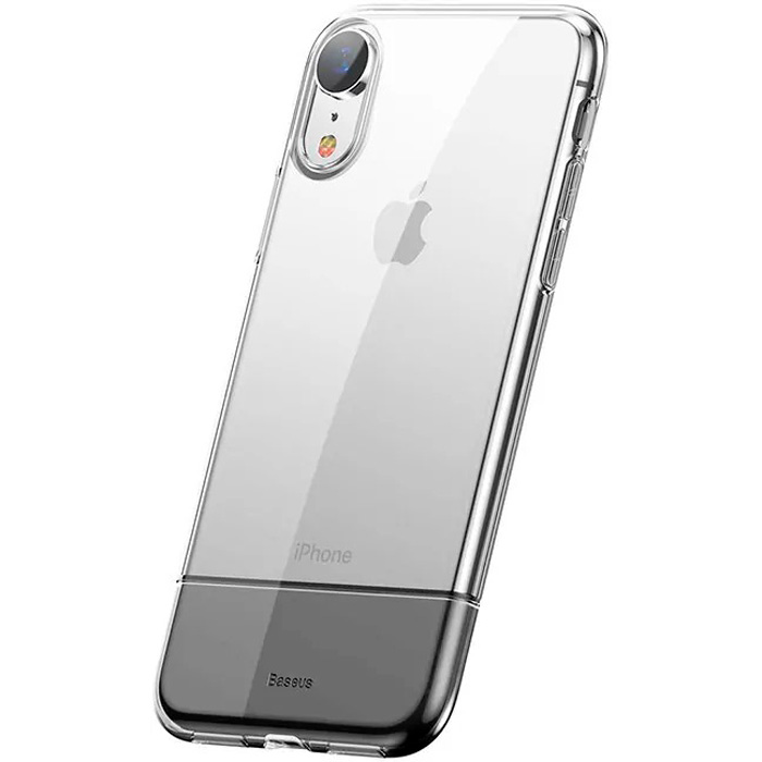 Чехол для iPhone XR Baseus Half to Half - Черный (WIAPIPH61-RY01)