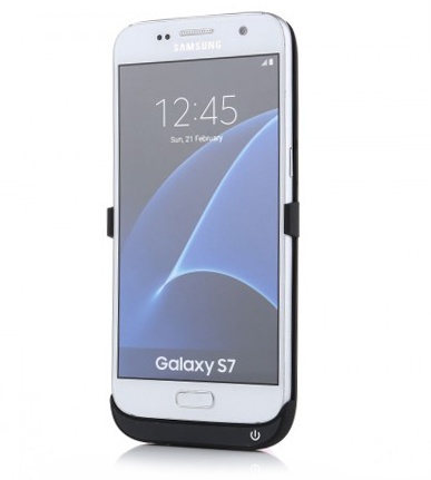 Чехол-аккумулятор для Samsung Galaxy S7 6000мАч InnoZone - Черный