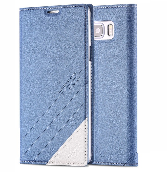 Чехол-книжка для Samsung Galaxy S7 FLOVEME - Синий