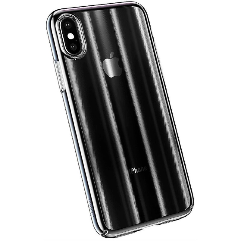 Чехол для iPhone XS Max Baseus Aurora - Черный (WIAPIPH65-JG01)