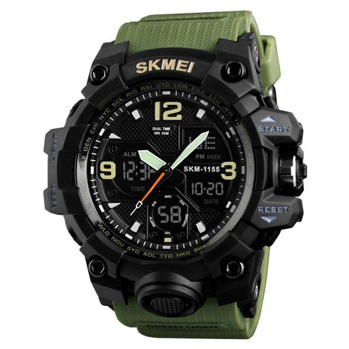 Часы мужские SKMEI 1155B - Army Green