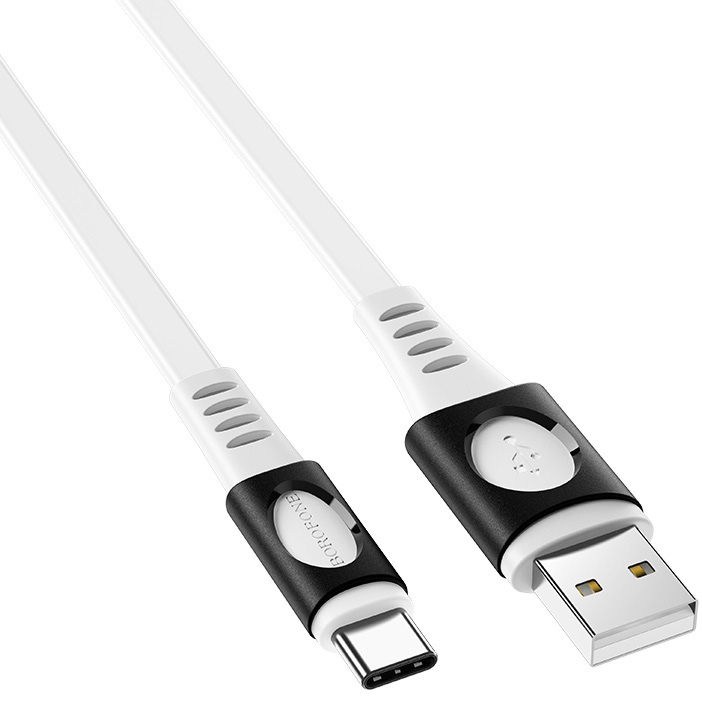 Кабель USB 2.0 A (m) - USB Type-C (m) 1м Borofone BX35 Carib - Белый