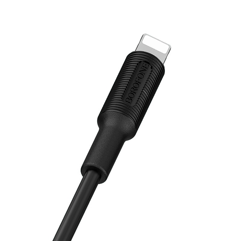 Кабель USB 2.0 A (m) - Lightning (m) 1м Borofone BX1 EzSync - Черный