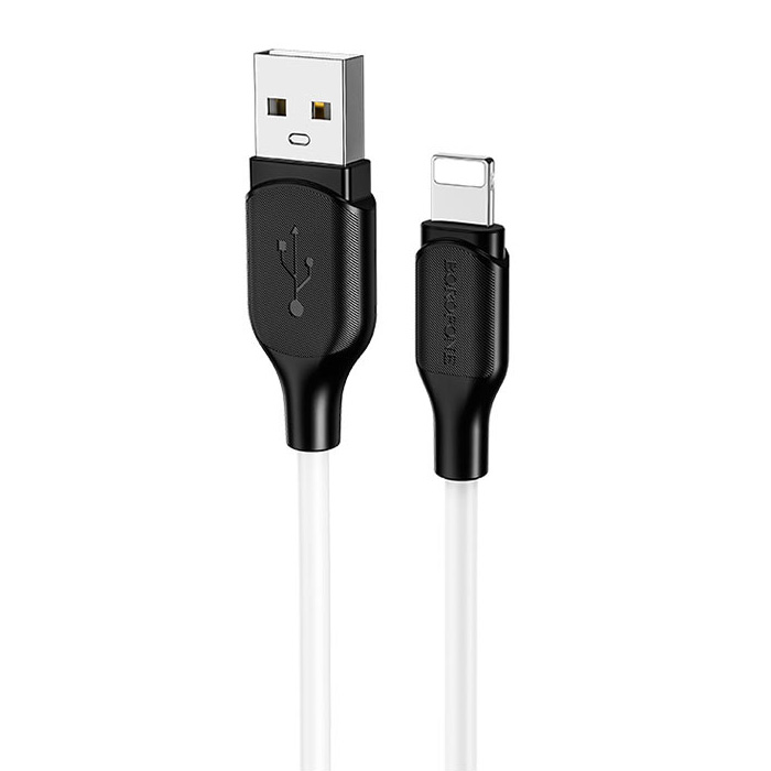 Кабель USB 2.0 A (m) - Lightning (m) 1м Borofone BX42 Encor - Белый