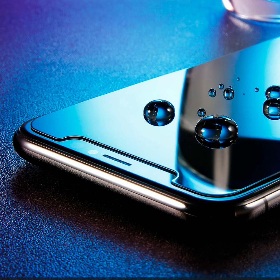 Защитное стекло для iPhone 11 Pro Max/XS Max антишпион Baseus 0.3mm Full-glass Anti-peeping (SGAPIPH65-LK02)