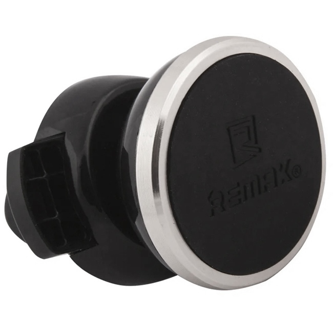 Автомобильный держатель для телефона в дефлектор магнитный Remax RM-C19 - Черный