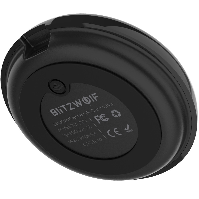 ИК-контроллер BlitzWolf BW-RC1 WiFi Smart - Черный