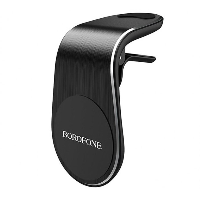 Автомобильный держатель для телефона в дефлектор магнитный Borofone BH10 - Черный