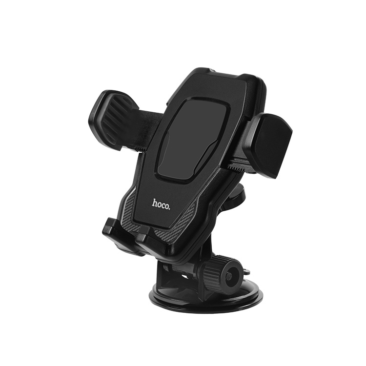 Автомобильный держатель для телефона на присоске Hoco CA31 Cool Run - Черный