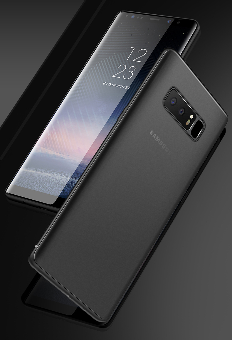 Чехол для Samsung Galaxy Note 8 ультратонкий CAFELE - Дымчатый