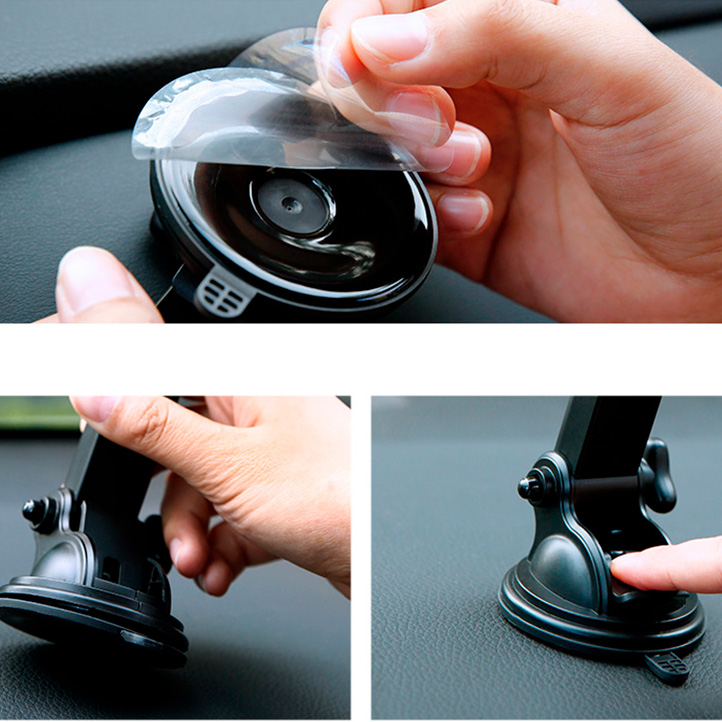 Автомобильный держатель для телефона с беспроводной быстрой зарядкой Baseus Smart Vehicle Bracket - Черный (WXZN-B01)