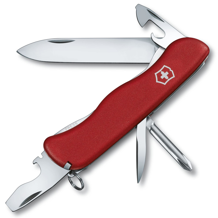 Нож перочинный 111мм Victorinox Adventurer - Красный (0.8453)
