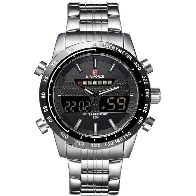 Часы мужские Naviforce NF9024 (S/B/W)