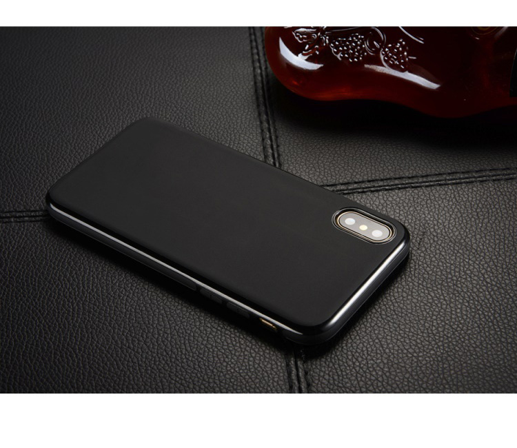 Чехол для iPhone X/XS под магнитный держатель Sulada - Черный