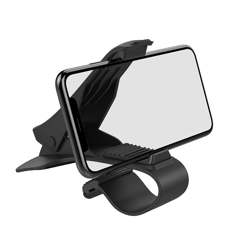 Автомобильный держатель для телефона на торпеду Hoco CA50 - Черный