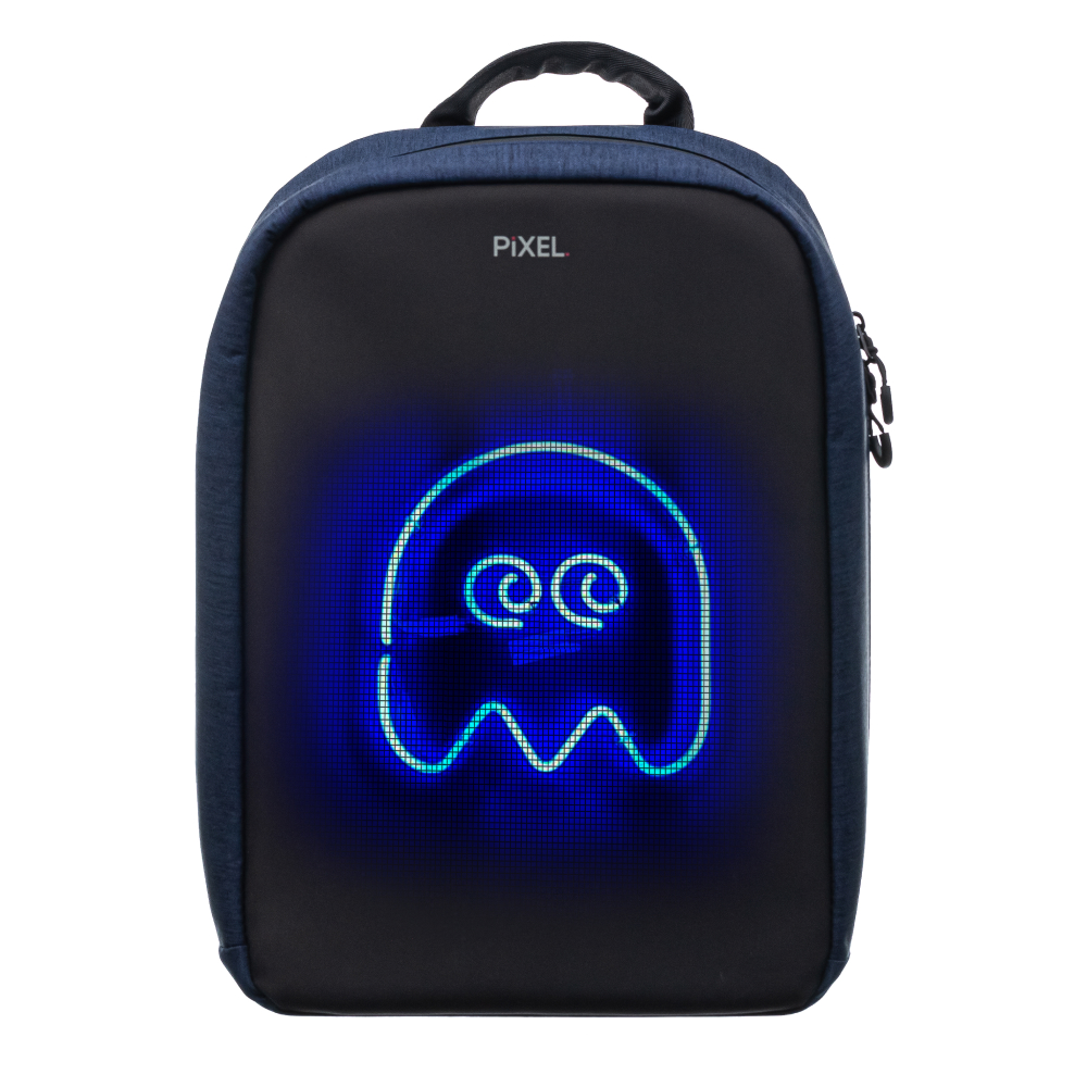 Рюкзак с LED экраном Pixel MAX (NEW) - Темно-синий