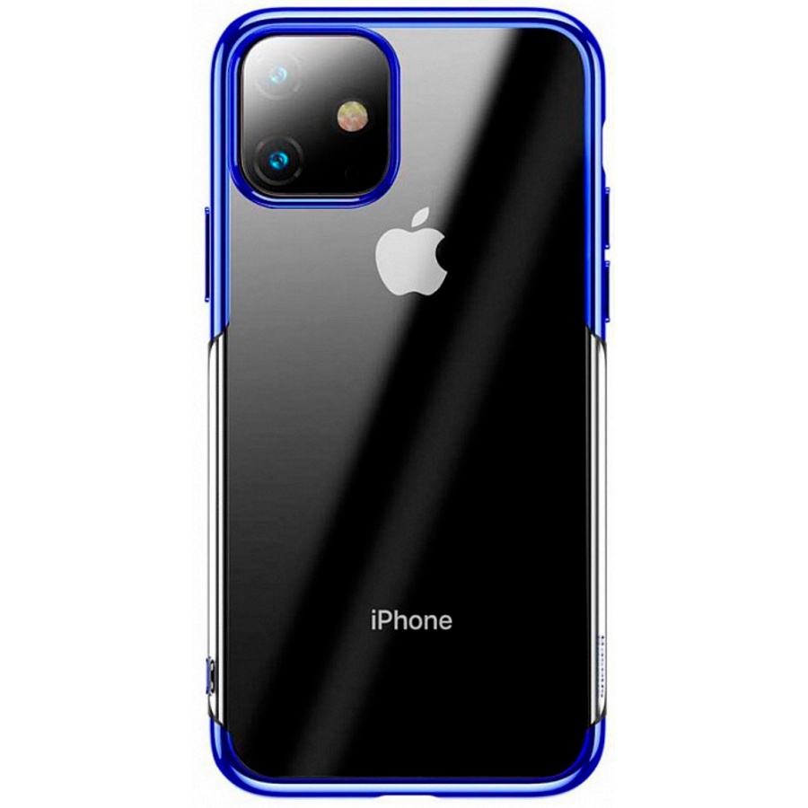Чехол для iPhone 11 Baseus Shining - Синий (ARAPIPH61S-MD03)