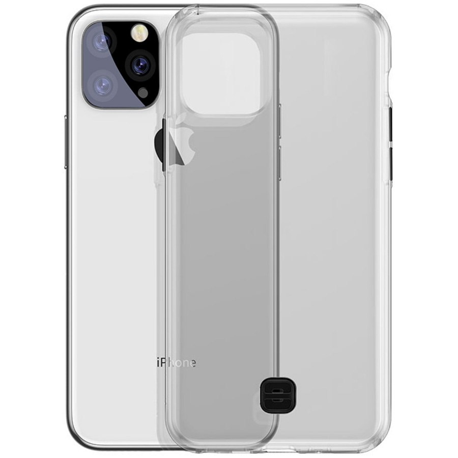 Чехол для iPhone 11 Pro с ремешком Baseus Transparent Key - Дымчатый (WIAPIPH58S-QA01)