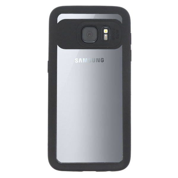 Чехол для Samsung Galaxy S7 с прозрачной задней панелью CAFELE - Черный