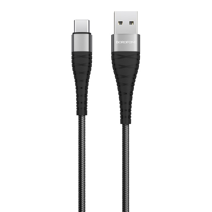 Кабель USB 2.0 A (m) - USB Type-C (m) 1м Borofone BX32 Munificent - Черный