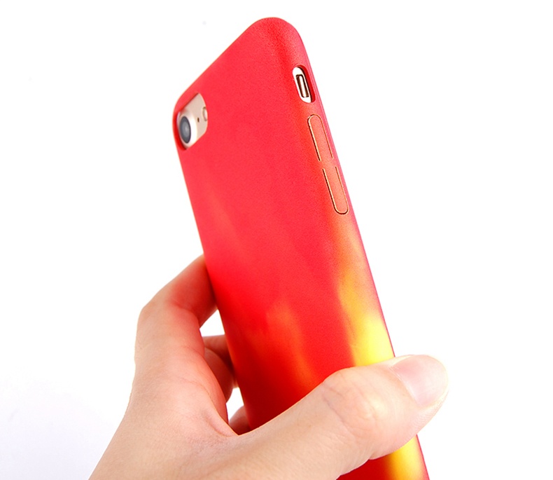 Чехол для iPhone 7/8 хамелеон InnoZone - Red