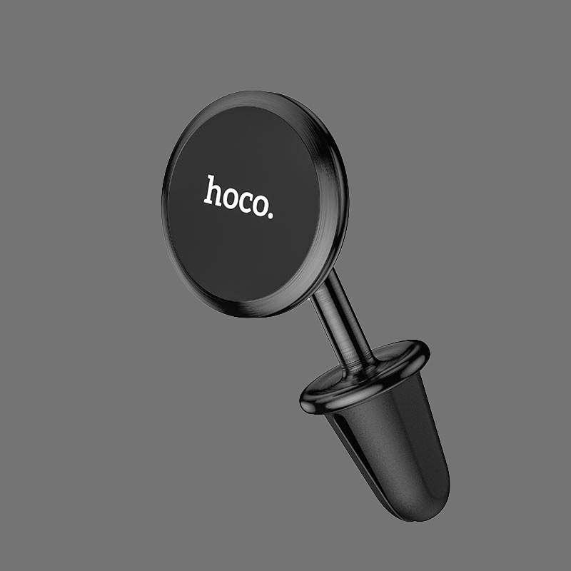Автомобильный держатель для телефона в дефлектор магнитный Hoco CA69 Sagesse - Черный