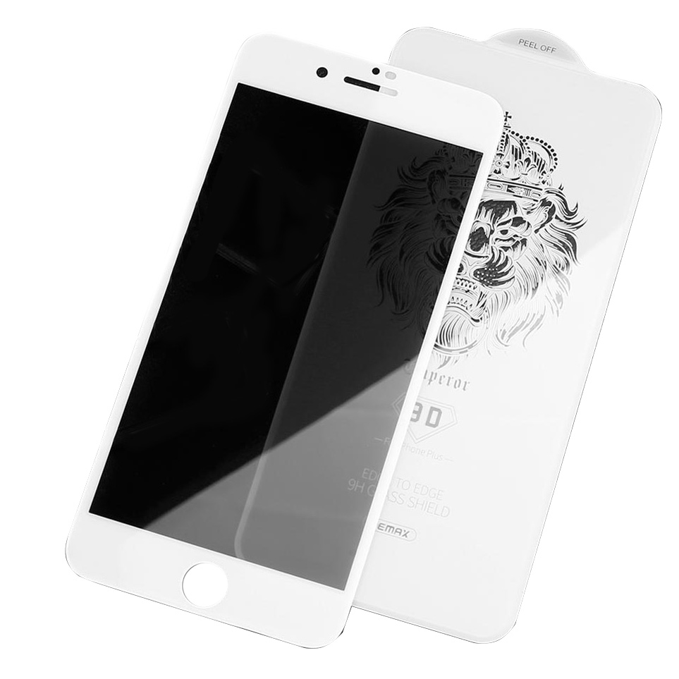 Защитное стекло для iPhone 7/8 антишпион Remax GL-53 Super Tough - Белое