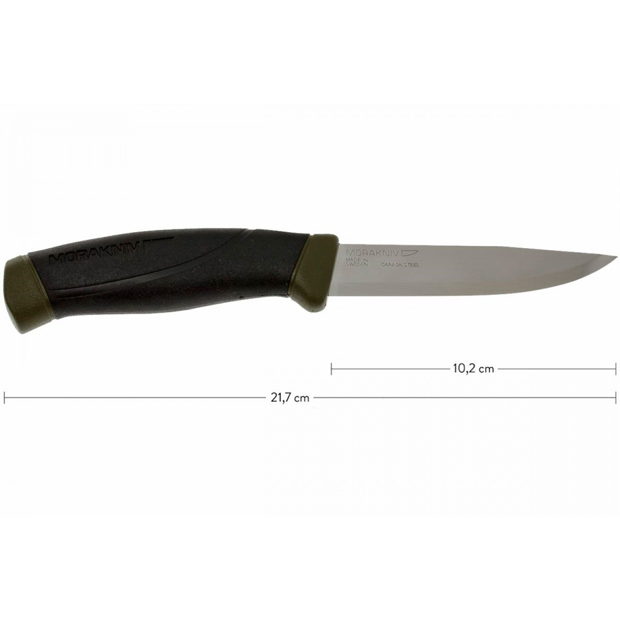 Нож разделочный Morakniv Companion MG - Темно-зеленый (11863)
