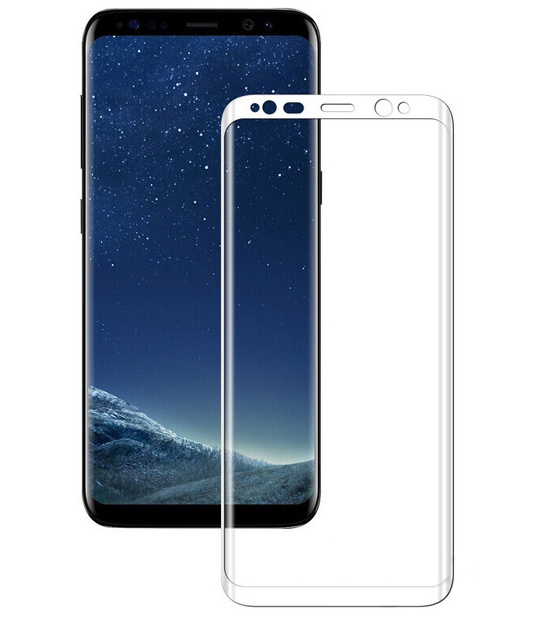 Защитное стекло для Samsung Galaxy S8 3D InnoZone - Белое