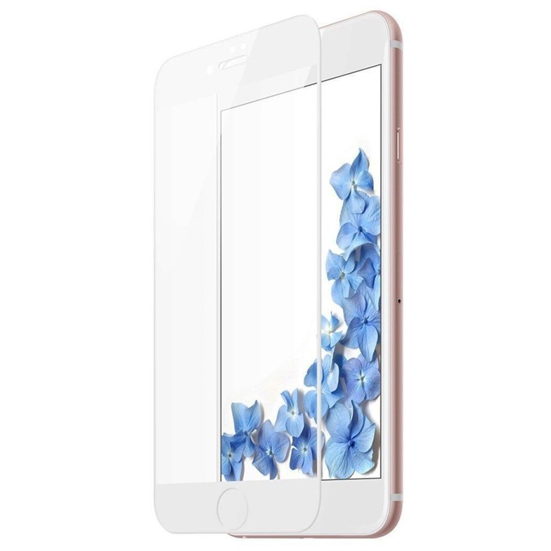 Защитное стекло для iPhone 7/8 Baseus Silk-screen - Белое (SGAPIPH8N-ASL02)