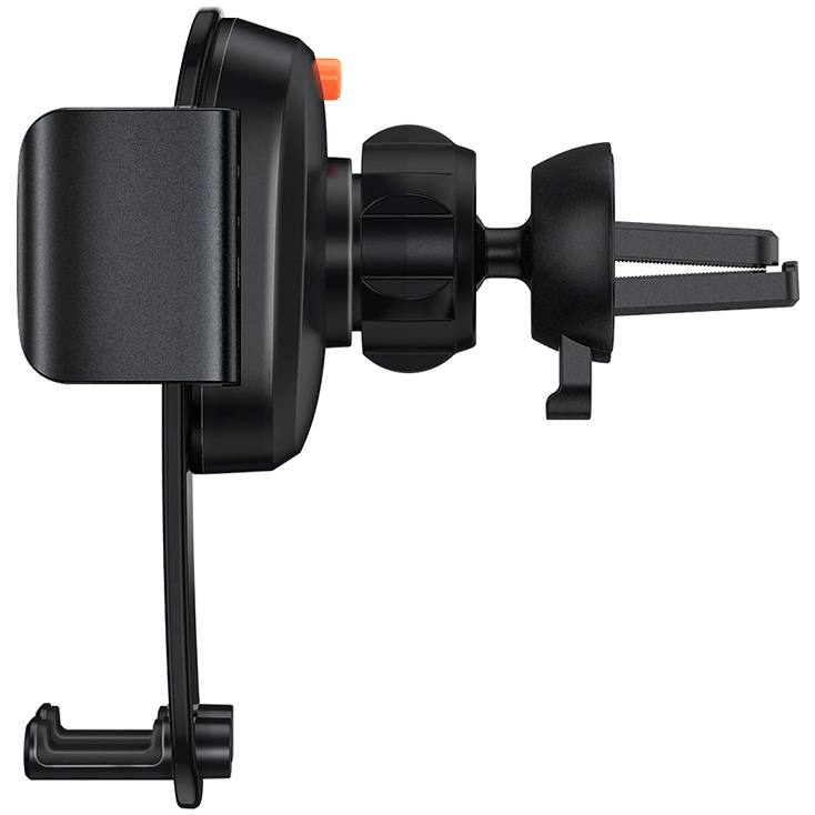 Автомобильный держатель для телефона в дефлектор Baseus Easy Control Pro Clamp - Черный (SUYK010101)