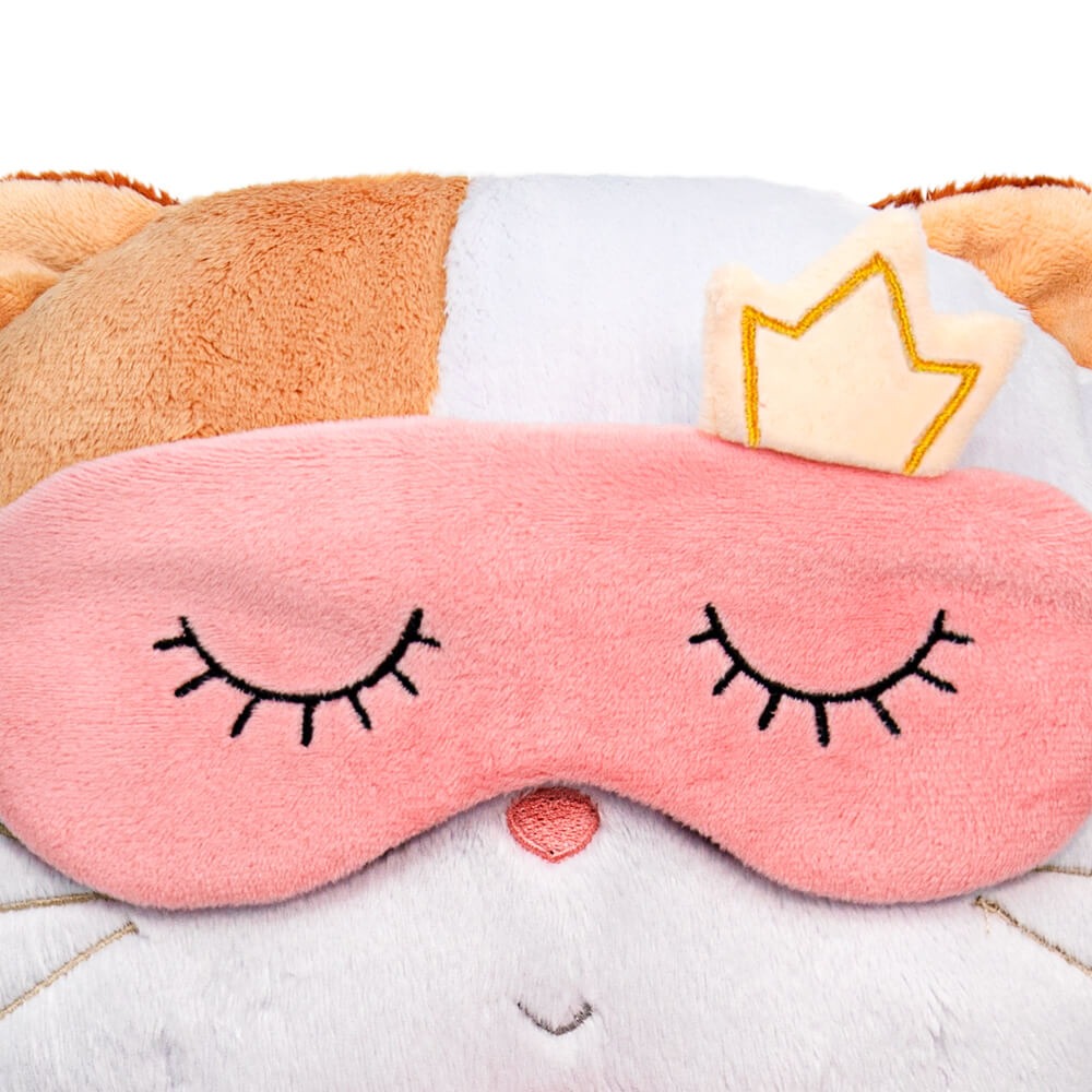 Мягкая игрушка-подушка 32см BUDI BASA Ли-Ли-подушка в маске для сна (LKp32-124)