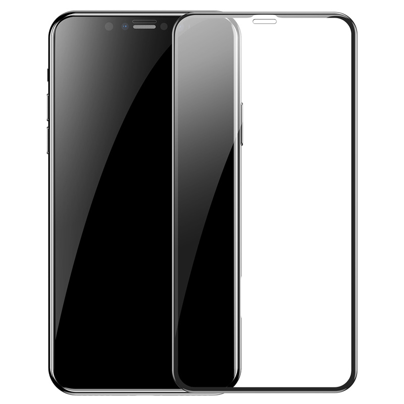 Защитное стекло для iPhone 11/XR Baseus - Черное (SGAPIPH61-TN01)