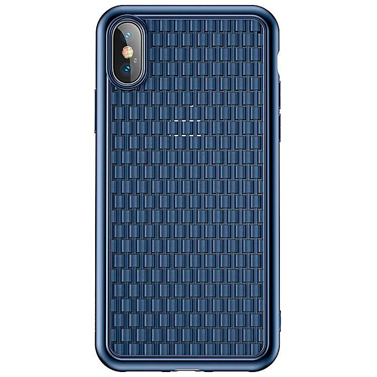 Чехол для iPhone XS Max Baseus BV Weaving 2nd generation - Синий (WIAPIPH65-BV03)