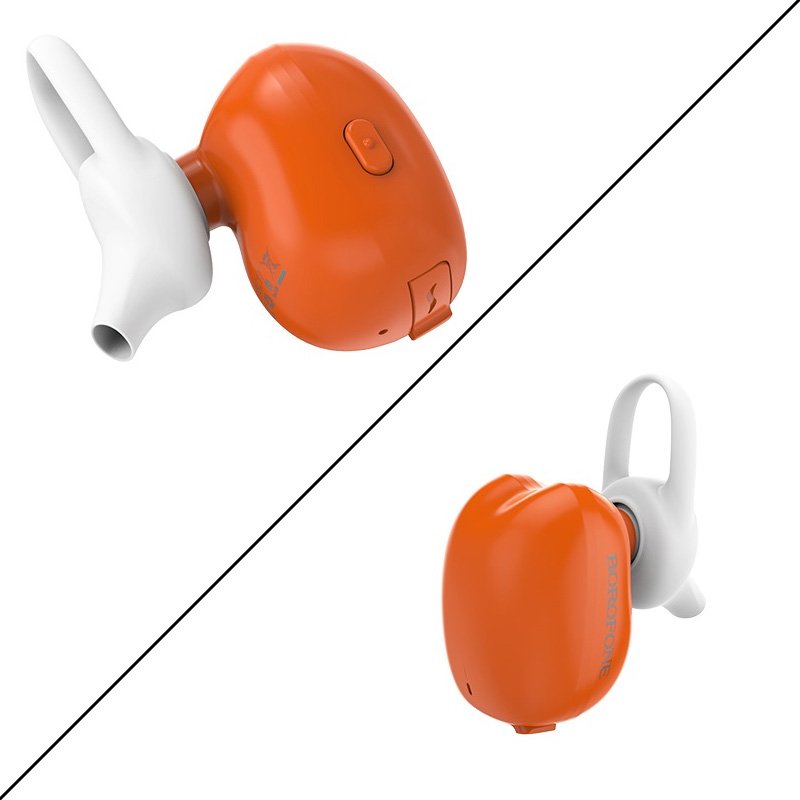 Гарнитура Bluetooth Borofone BC17 Beatles Mini - Оранжевая