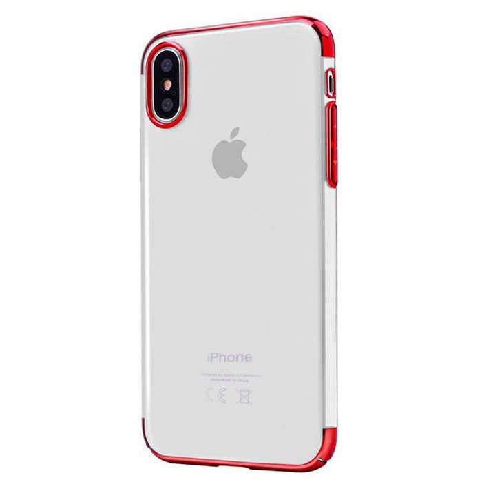 Чехол для iPhone XS Baseus Glitter - Красный (WIAPIPH58-DW09)