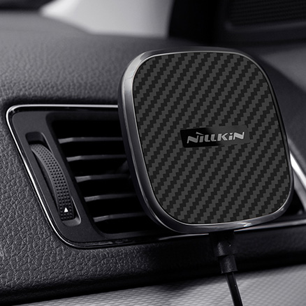Автомобильный держатель для телефона в дефлектор с беспроводной быстрой зарядкой Nillkin II-B